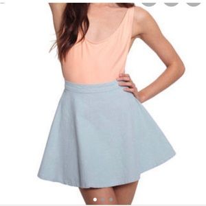 American apparel a-line skirt